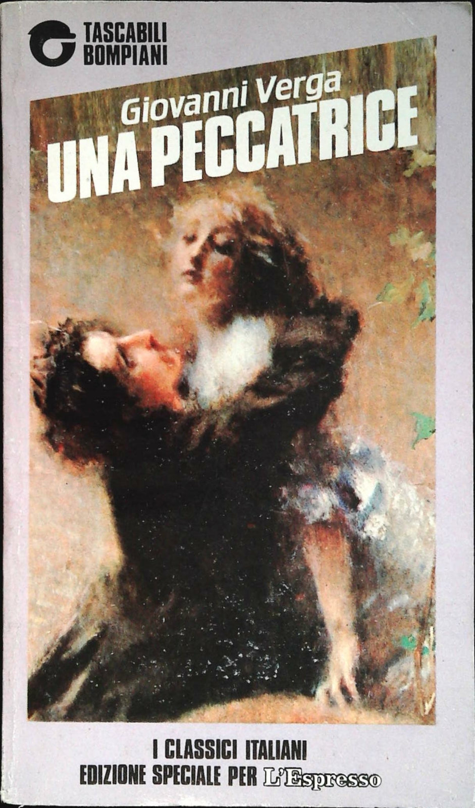 UNA PECCATRICE - GIOVANNI VERGA - TASCABILI BOMPIANI 1988