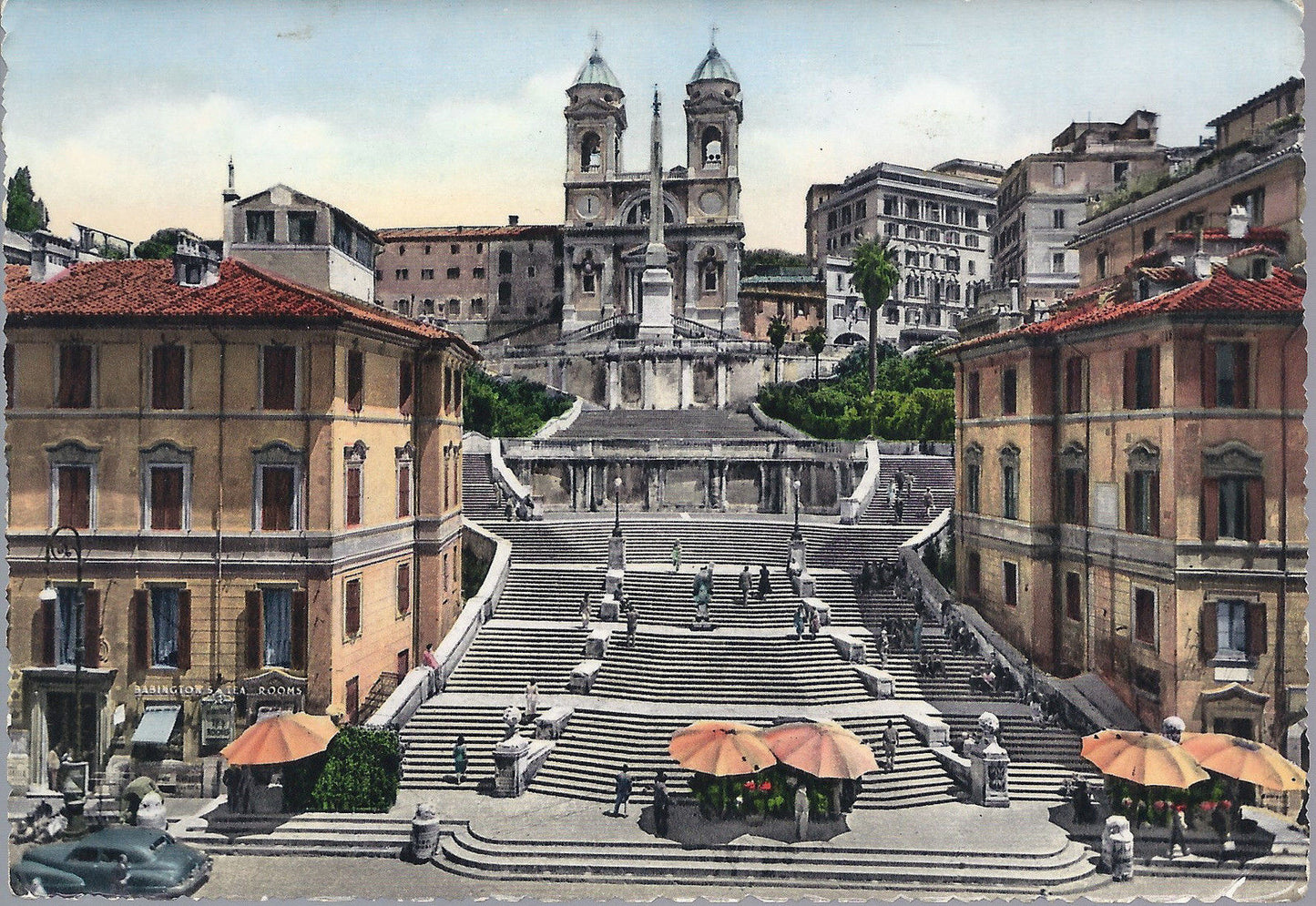 ROMA - CHIESA DELLA TRINITA' DEI MONTI - V 1955 - FG