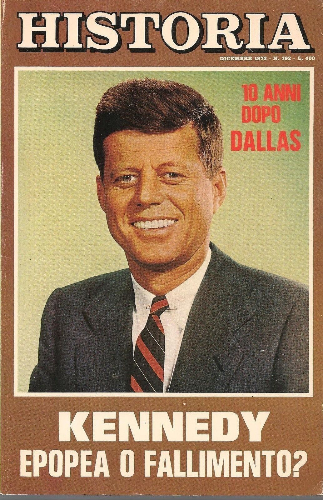 HISTORIA N 192 DICEMBRE 1973