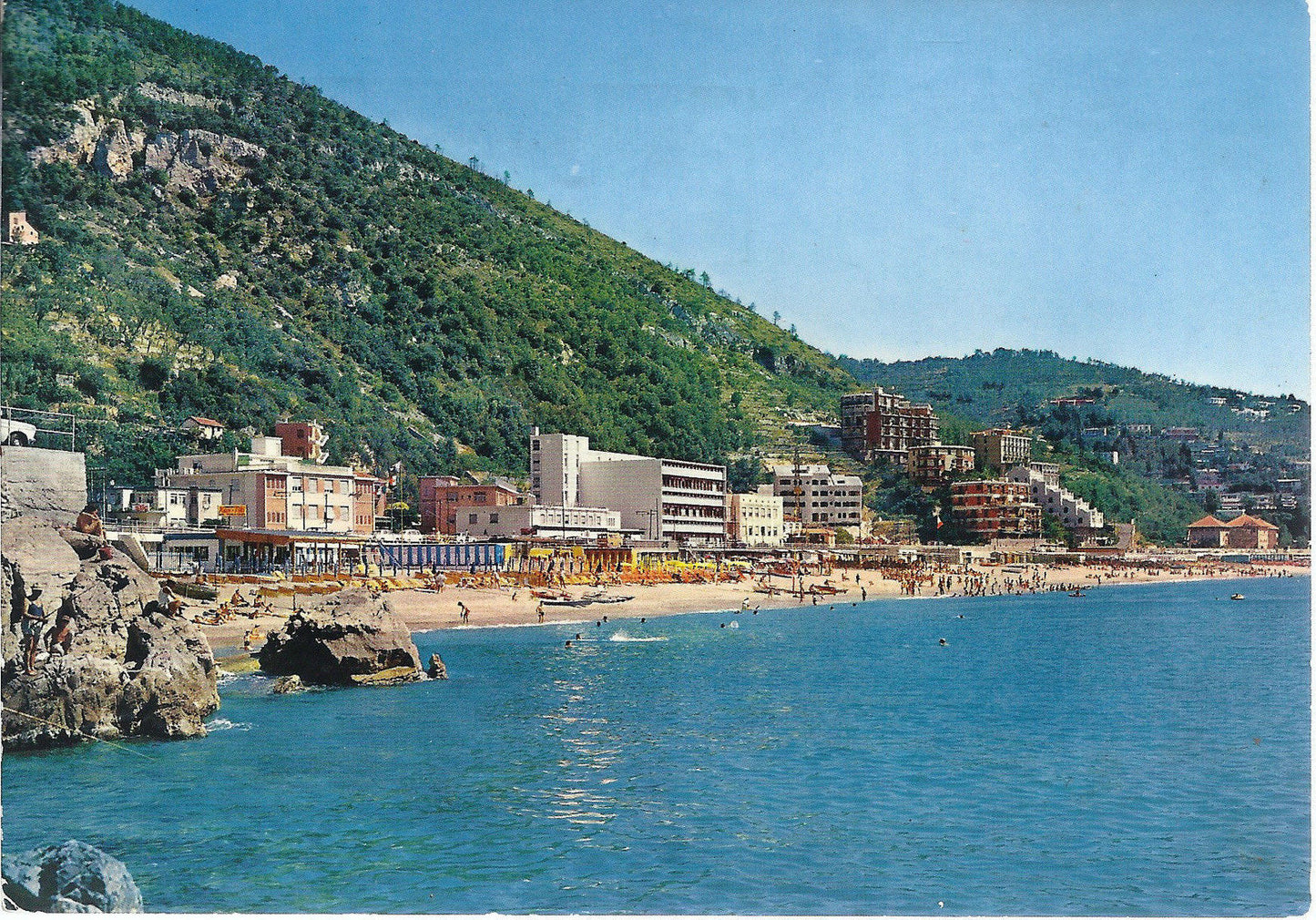 SPOTORNO - LA SPIAGGIA DI LEVANTE - V 1971 - FG