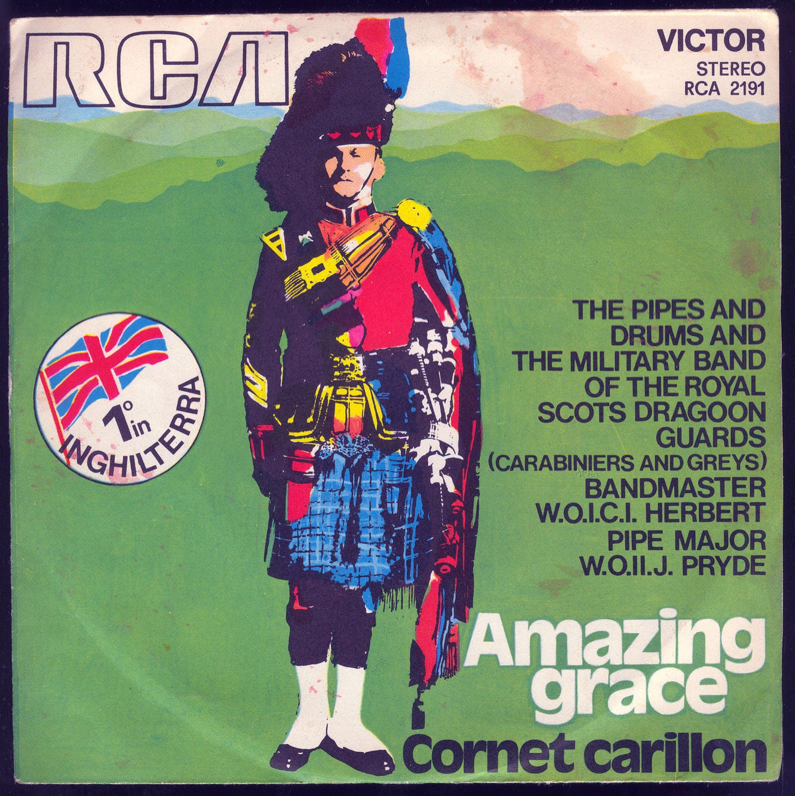 AMAZING GRACE - CORNET CARILLON # THE MILITARY BAND OF THE ROYAL SCOTS DRAGOON G