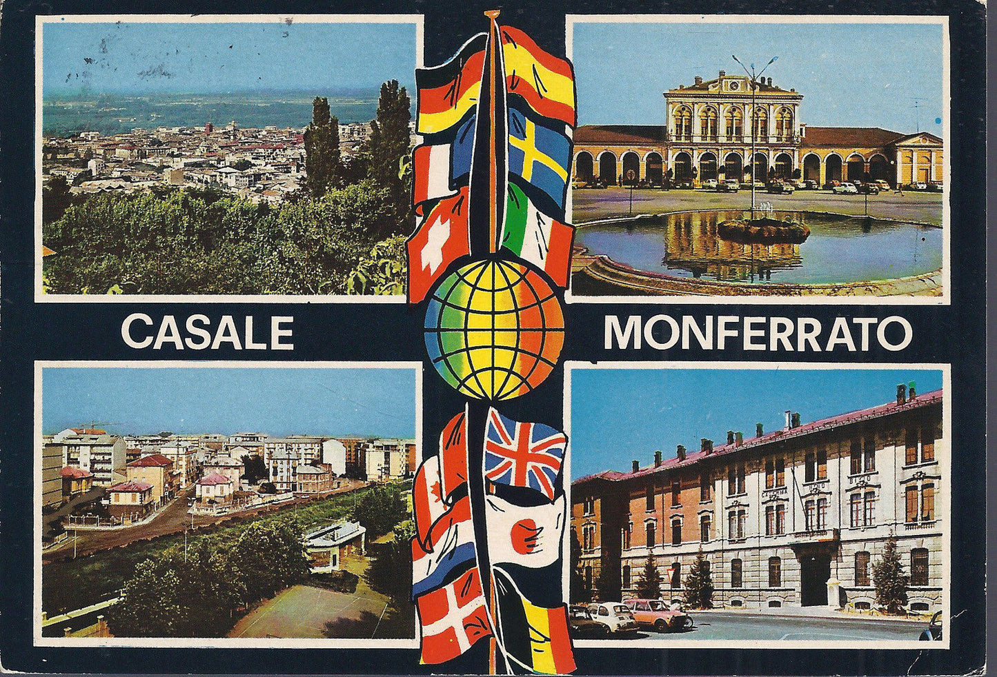CASALE MONFERRATO - 4 VEDUTE - V 1980 - FG