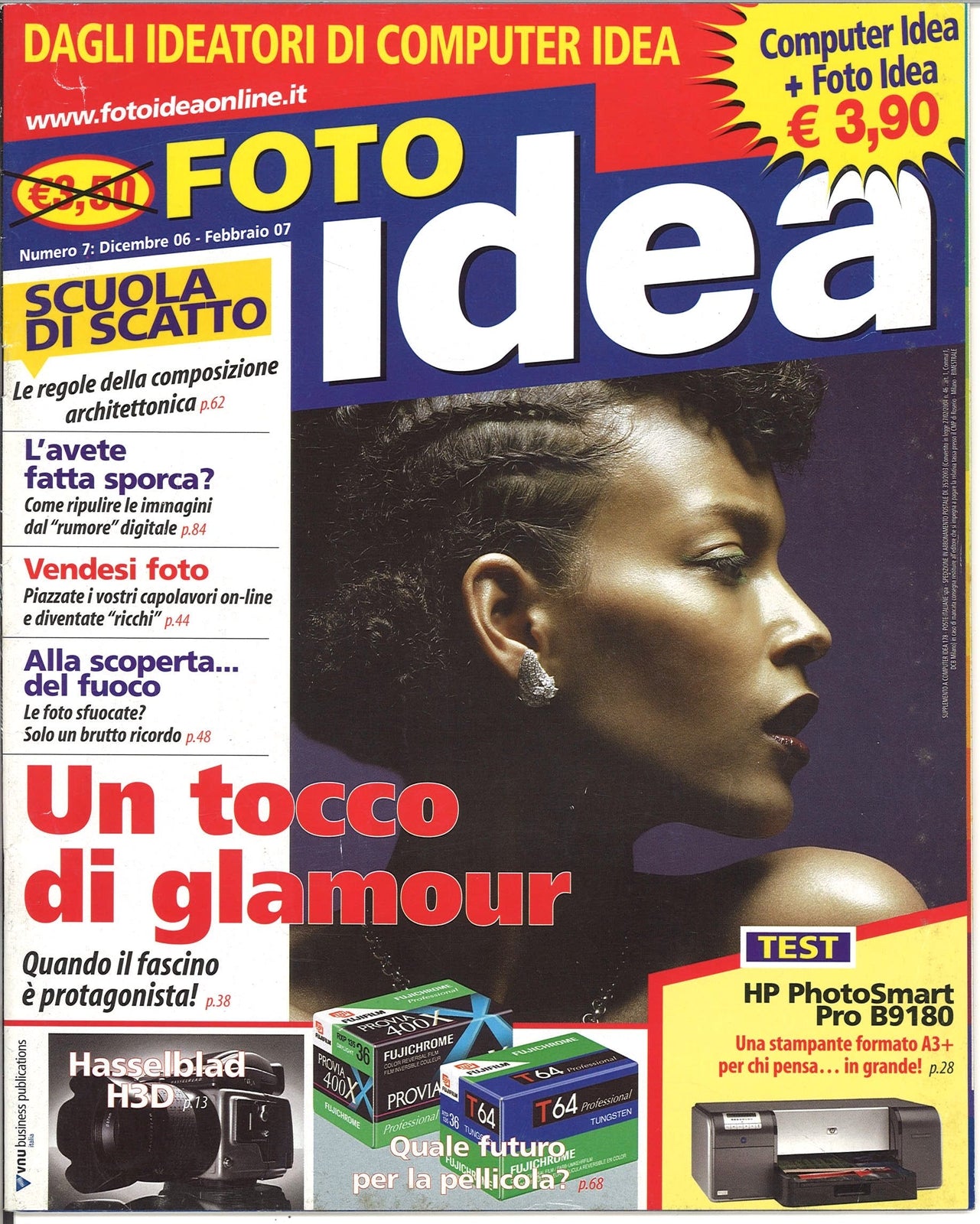FOTO IDEA N. 7 - DICEMBRE 2006-FEBBRAIO 2007 - UN TOCCO DI GLAMOUR