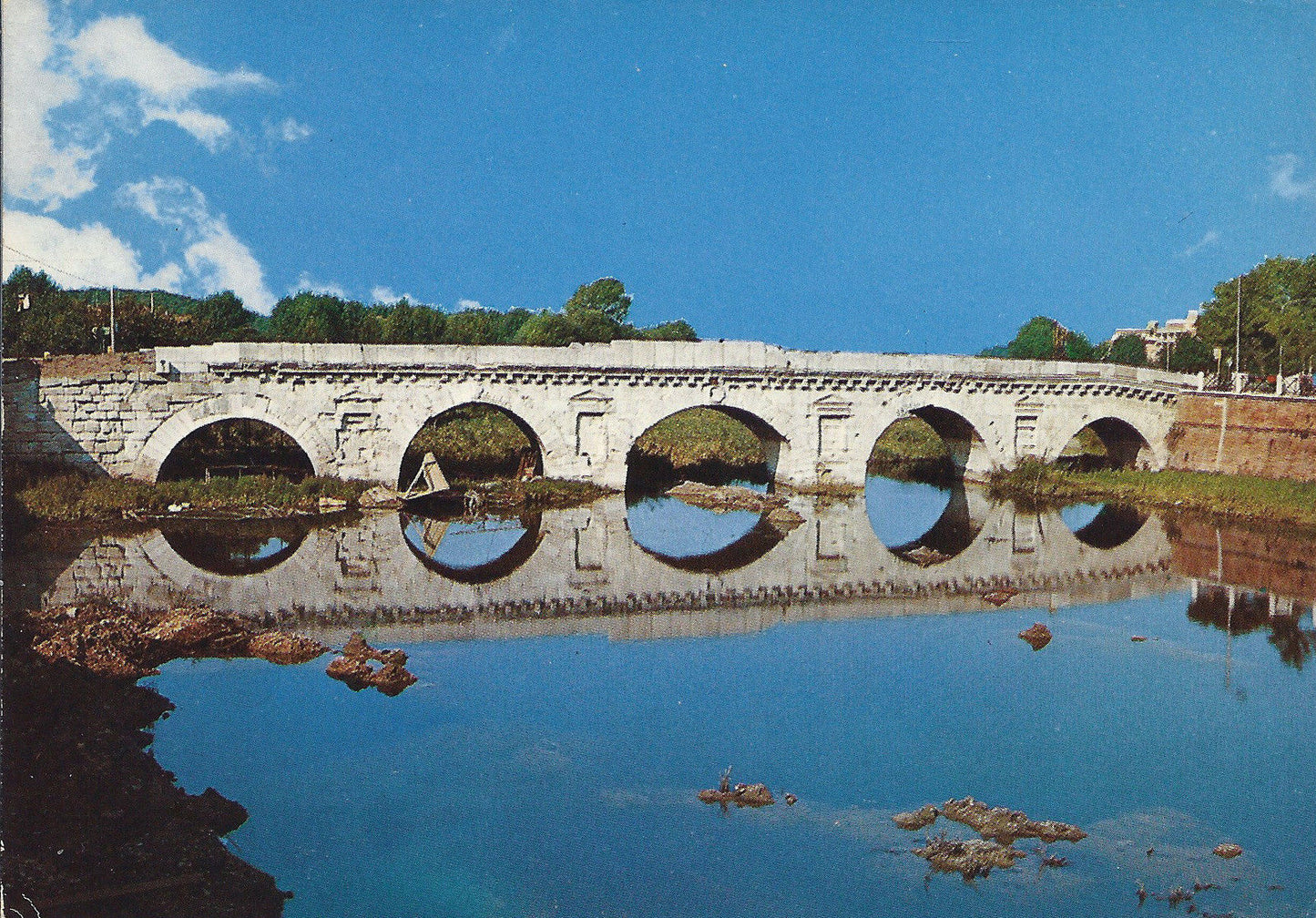 RIMINI - PONTE DI TIBERIO - V1983