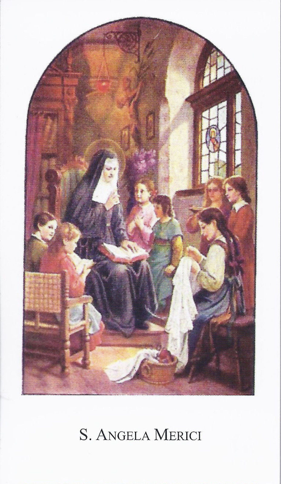 S. ANGELA MERICI - SANTINO - AS013-226 - Ed. Paco