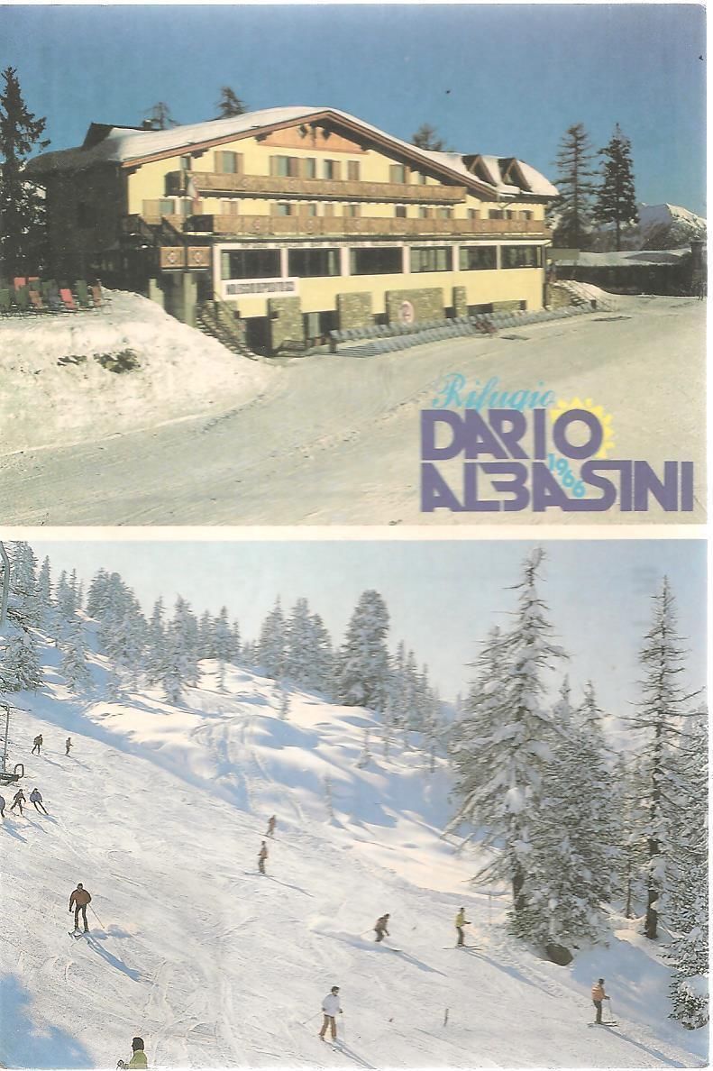 RIFUGIO DARIO ALBASINI - 2 VEDUTE - V1992