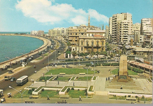 ALESSANDRIA D'EGITTO/ALEXANDRIA - PANORAMA PIAZZA SAAD