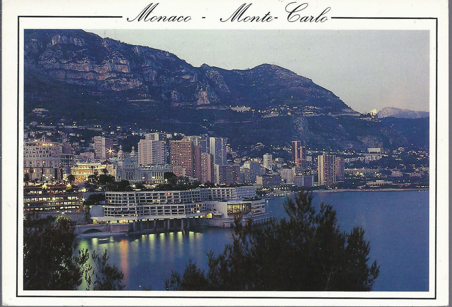 MONACO - MONTE-CARLO - CREPUSCULE - V1998