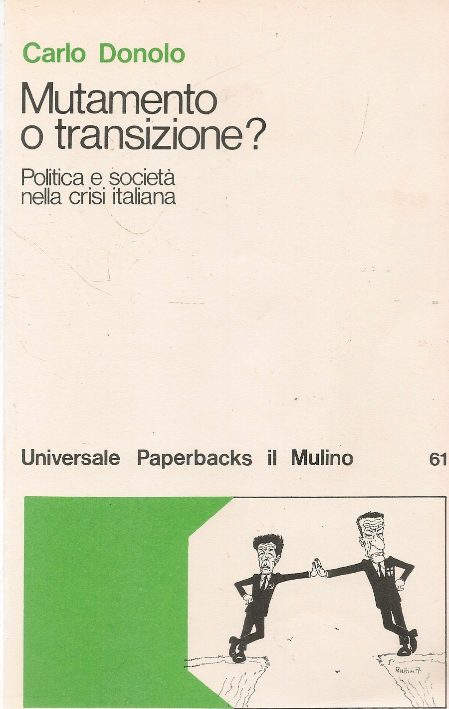 MUTAMENTO O TRANSIZIONE- CARLO DONNOLO