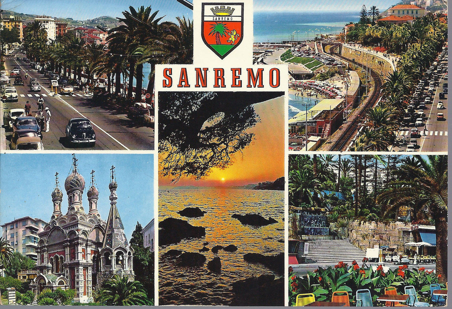 SANREMO - 5 VEDUTE - V 1974 - FG