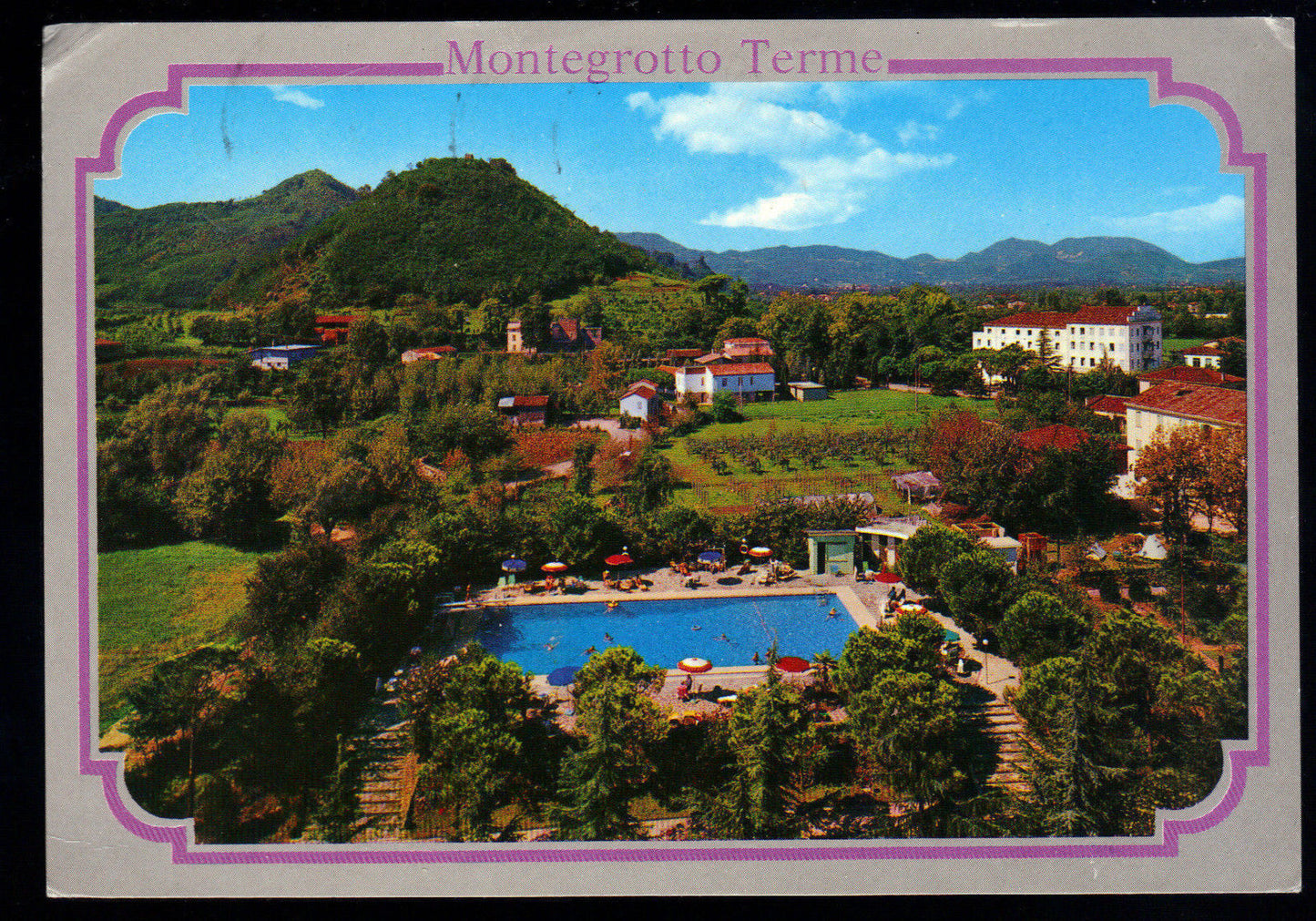 MONTEGROTTO TERME - PISCINA TERMALE E PANORAMA - V1990