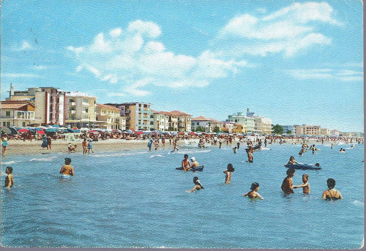 JESOLO LIDO - LA SPIAGGIA VISTA DAL MARE - VSD - FG - animat