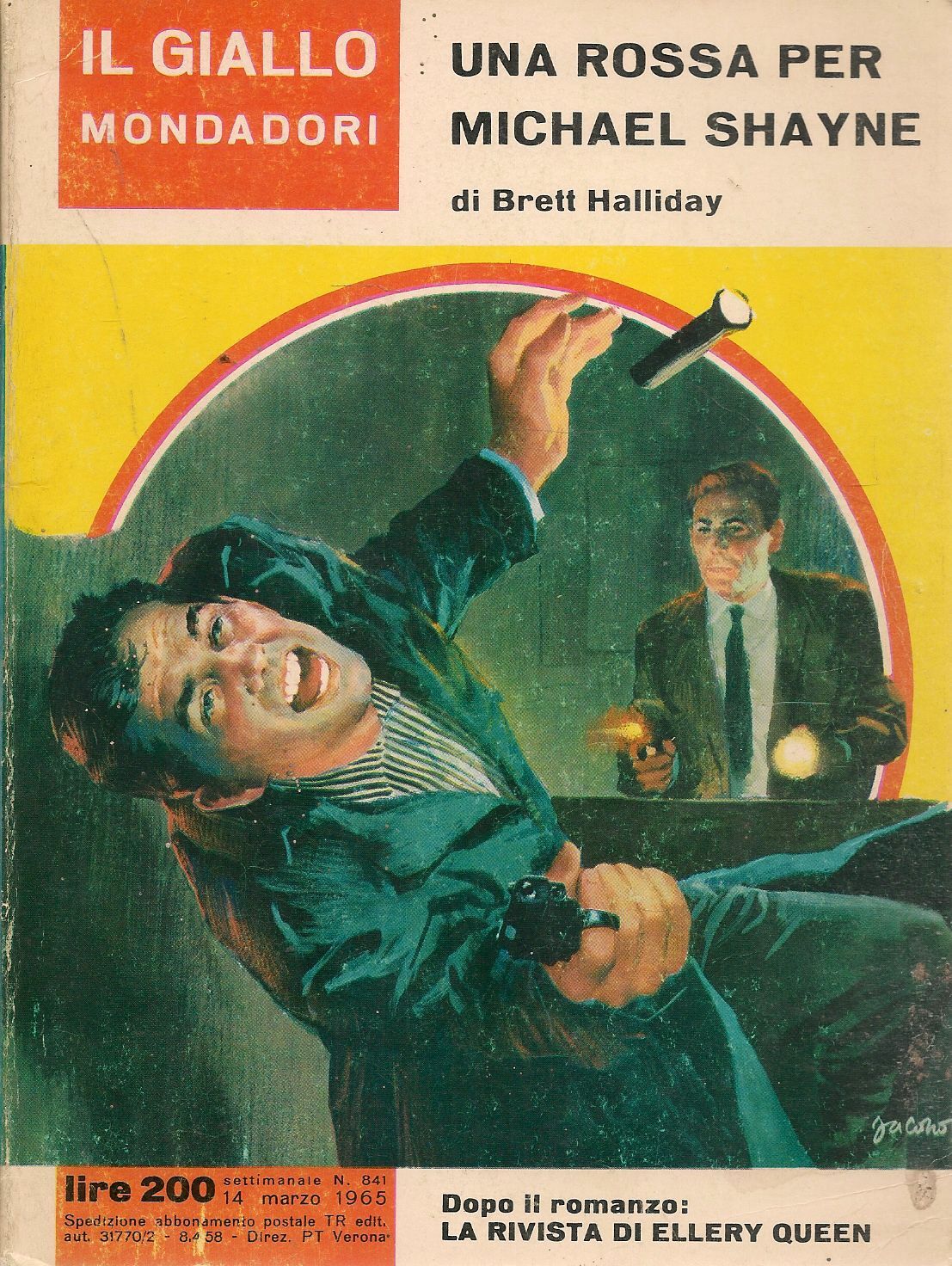 UNA ROSSA PER MICHAEL SHAYNE - BRETT HALLIDAY
