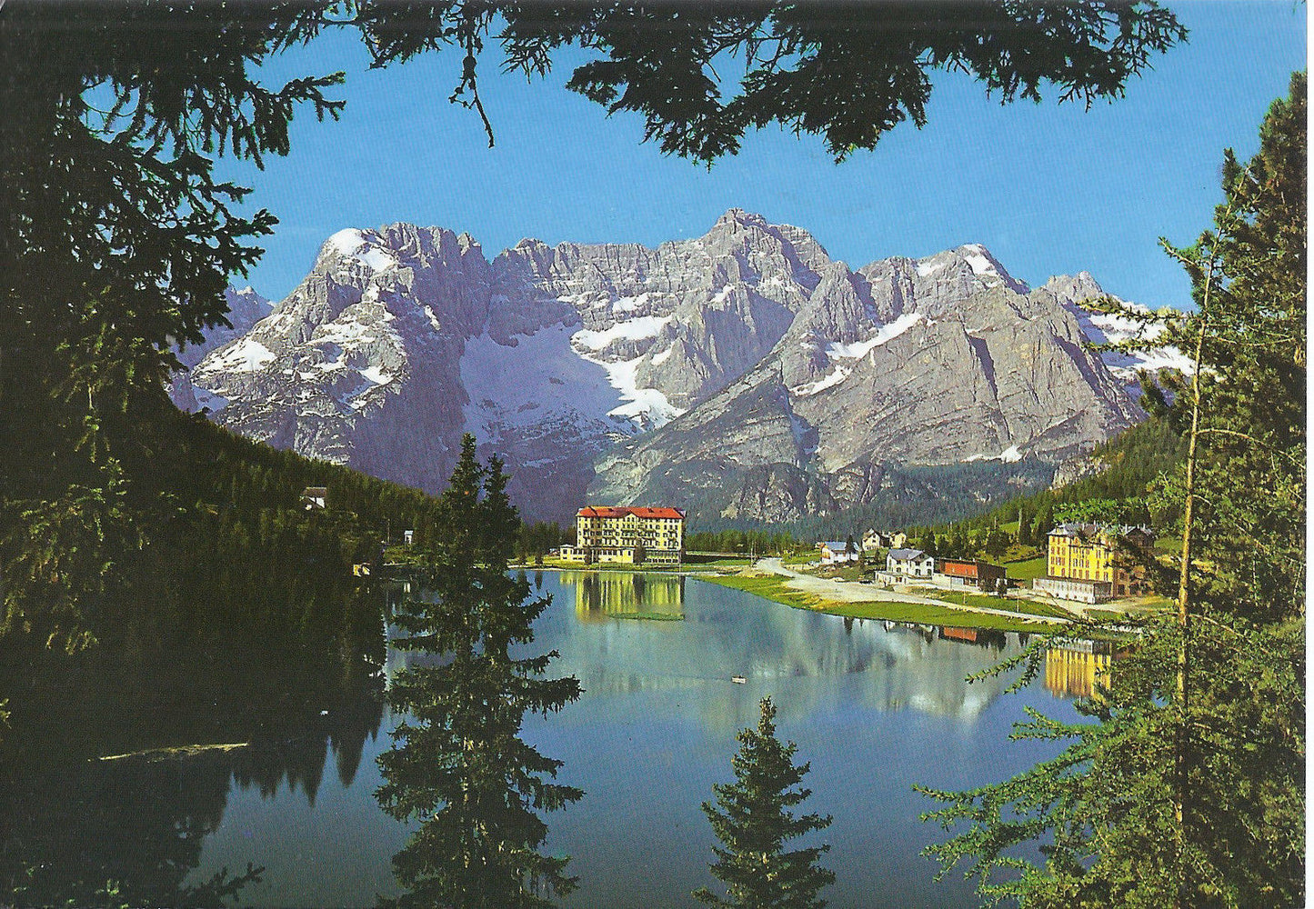 LAGO DI MISURINA verso il SORAPIS - MISURINASEE gegen die SO