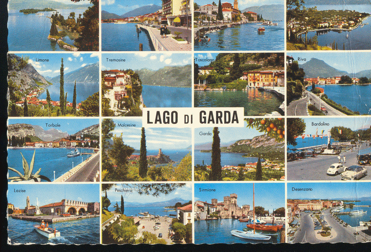 LAGO DI GARDA - 16 VEDUTINE - V1973