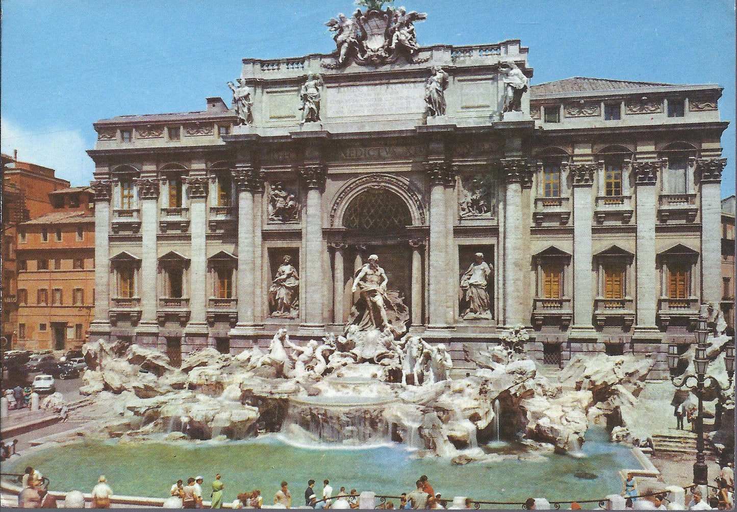ROMA - FONTANA DI TREVI - V1986