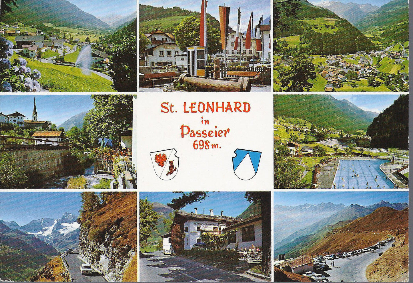 ST.LEONHARD IN PASSEIER - S. LEONARDO IN PASSIRIA - 8 VEDUTE