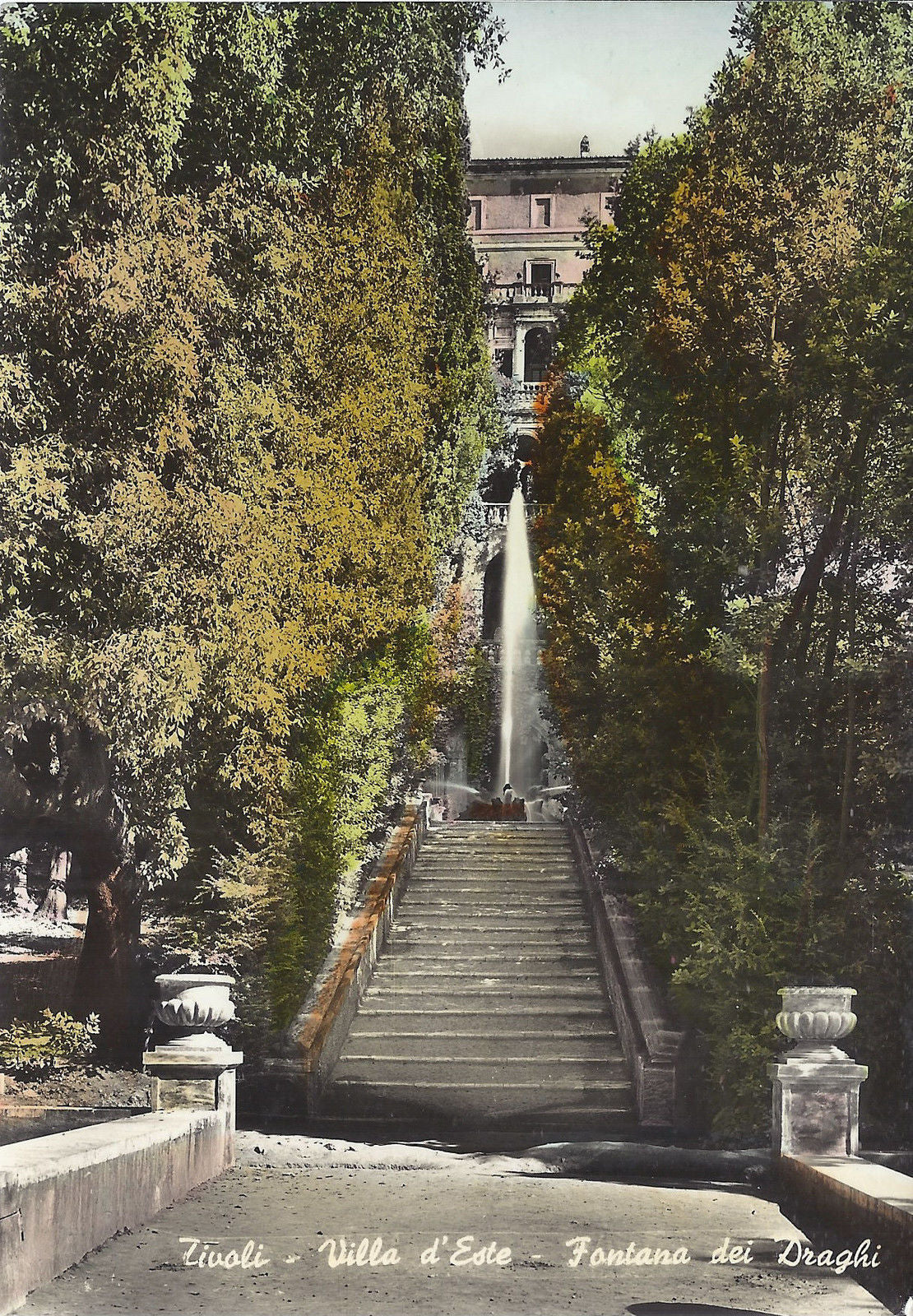 TIVOLI - VILLA D'ESTE - FONTANA DEI DRAGHI - VSD - FG