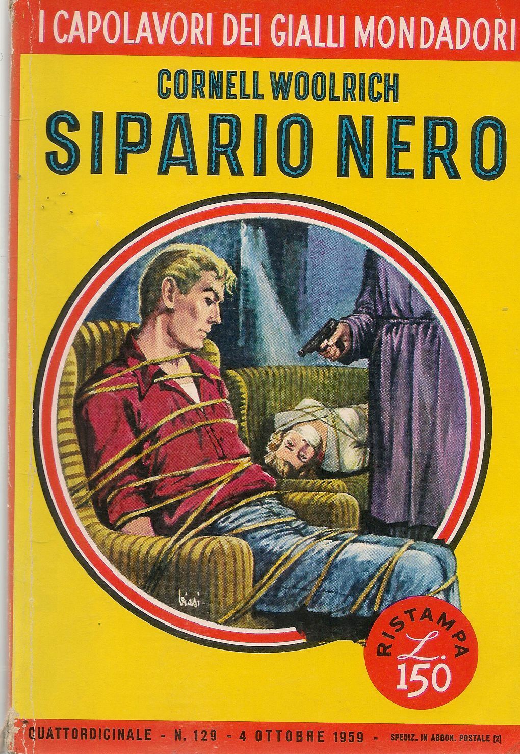 SIPARIO NERO - CORNELL WOLLRICH