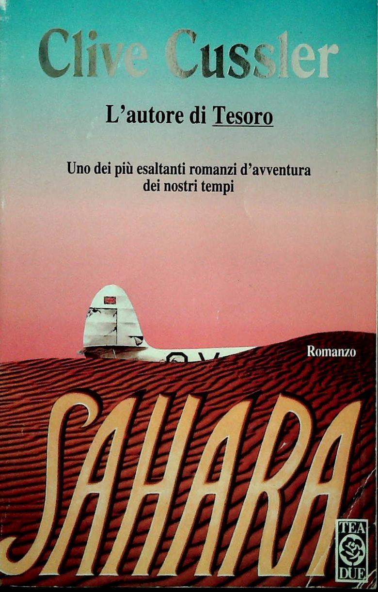 SAHARA - CLIVE CUSSLER - TEA DUE 1998 - OUTLET DEL LIBRO