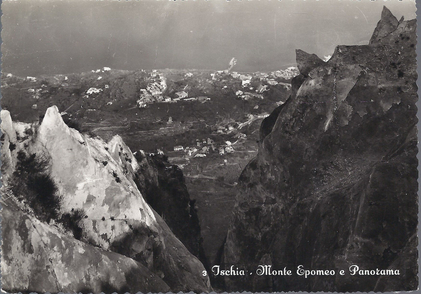 ISCHIA - MONTE EPOMEO E PANORAMA - NV