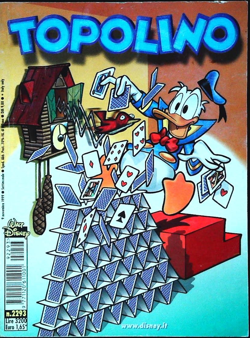 TOPOLINO N. 2293 - 9 NOVEMBRE 1999