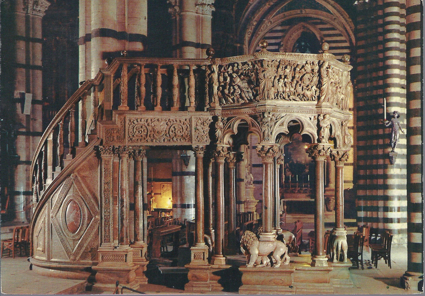 SIENA - PULPITO DI NICOLO' PISANO - V1984
