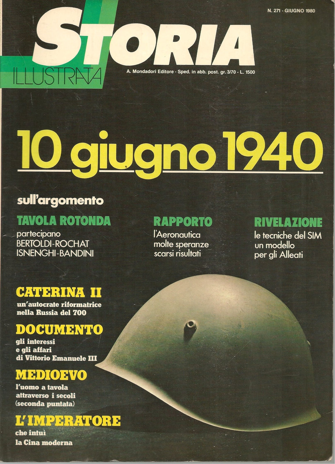STORIA ILLUSTRATA N. 271 - GIUGNO 1980 10 GIUGNO 1940