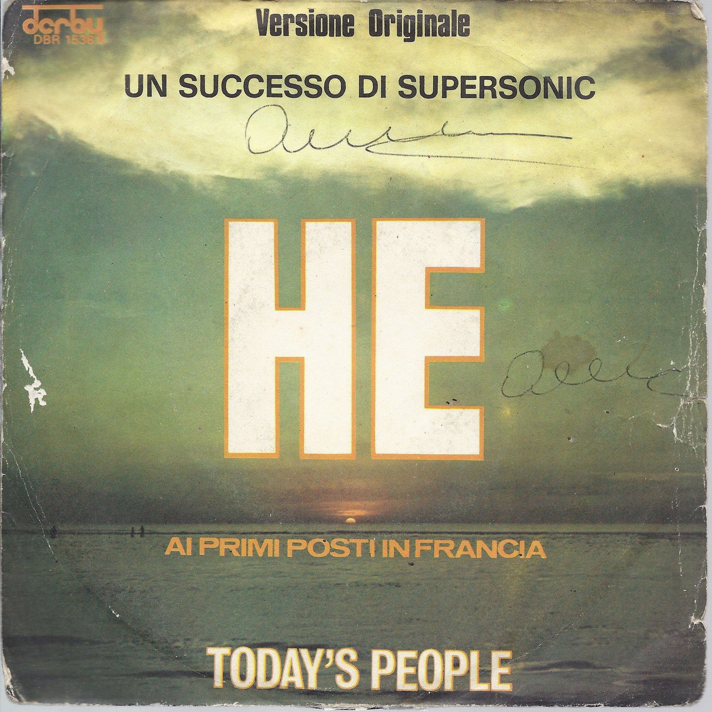 HE - I DIDN'T KNOW ## TODAY'S PEOPLE