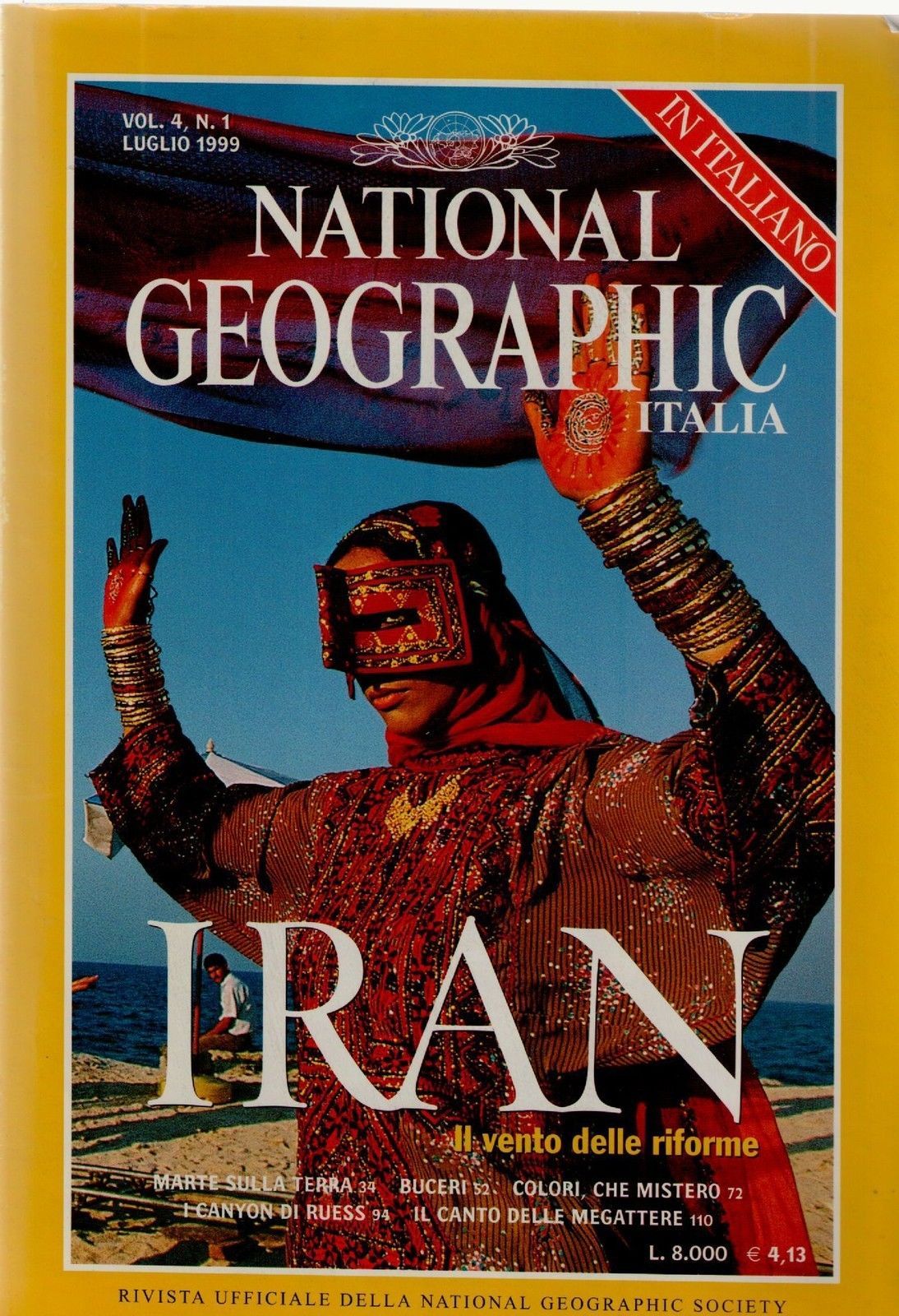 NATIONAL GEOGRAPHIC LUGLIO 1999