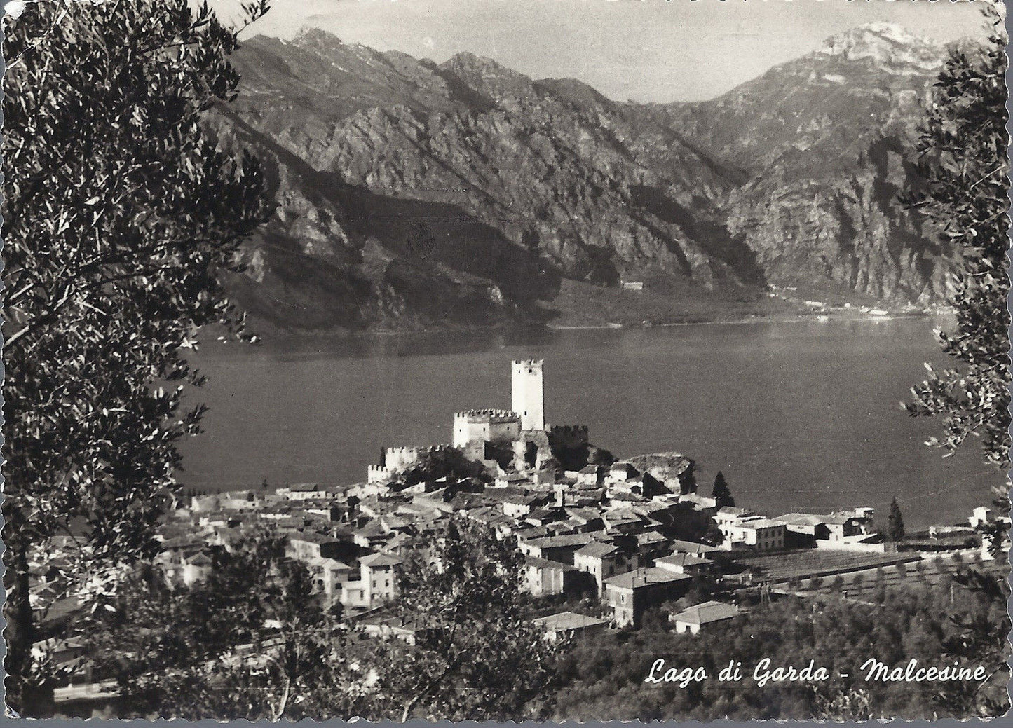MALCESINE - LAGO DI GARDA - V1961