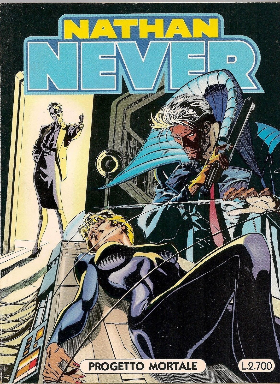 NATHAN NEVER N° 45 - PROGETTO MORTALE - prima edizione