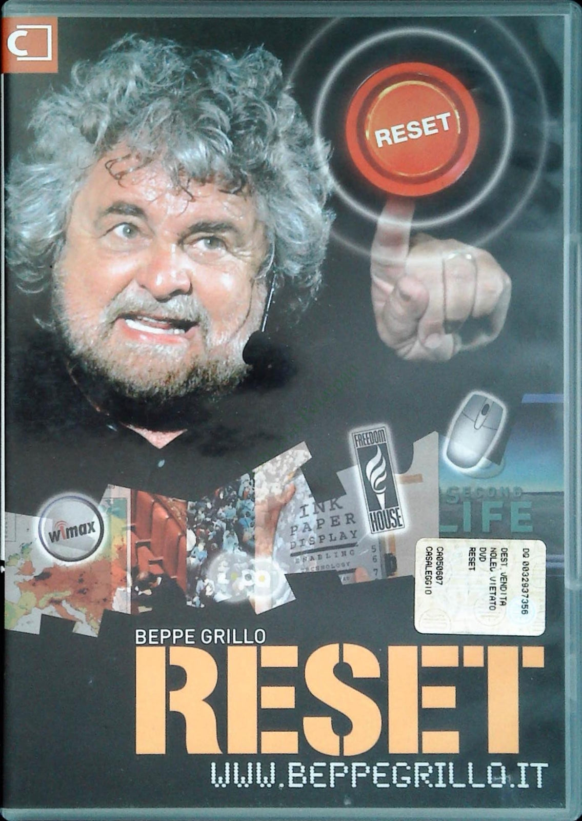 RESET - BEPPE GRILLO - DVD