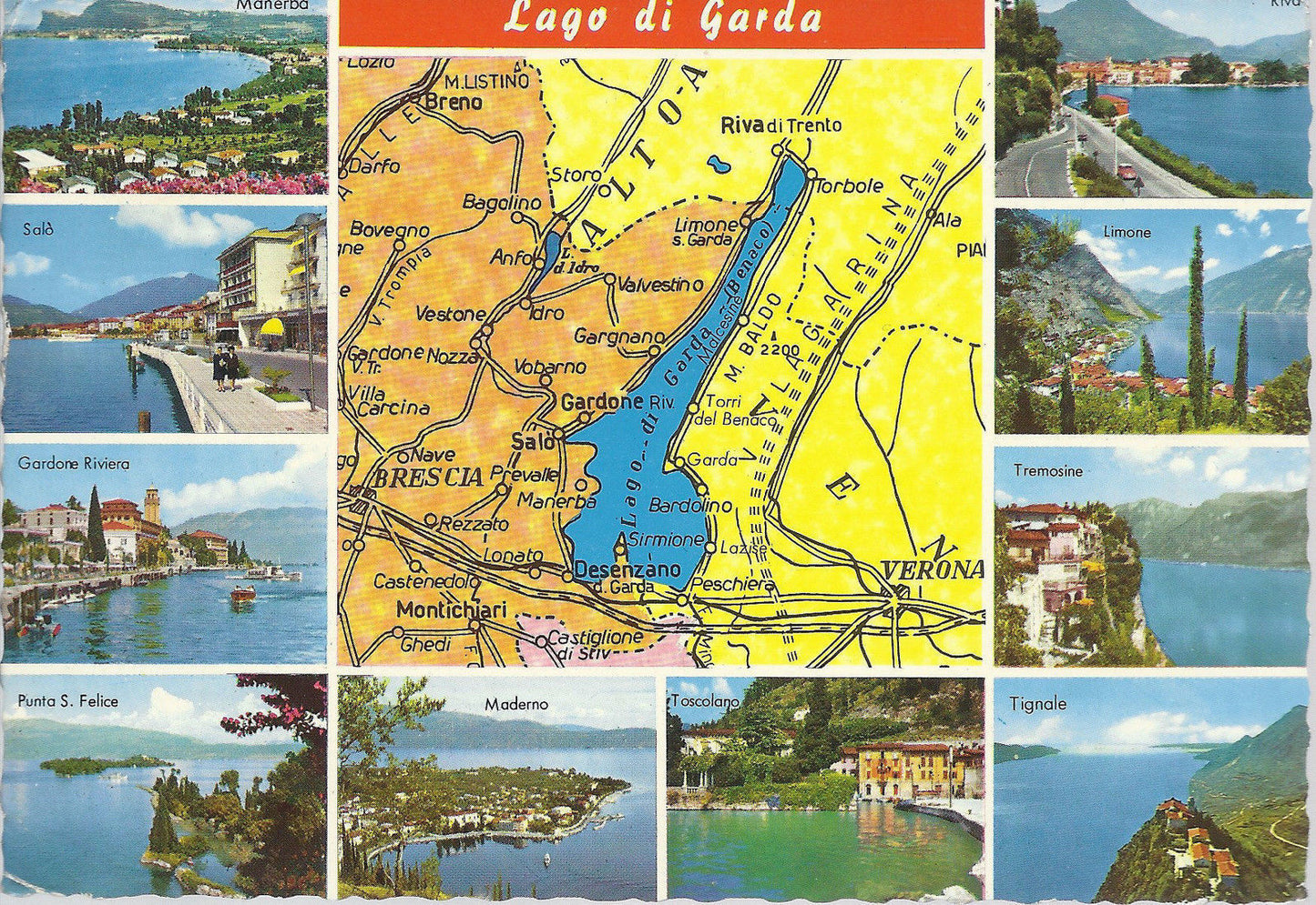 LAGO DI GARDA - 10 VEDUTINE - VSD