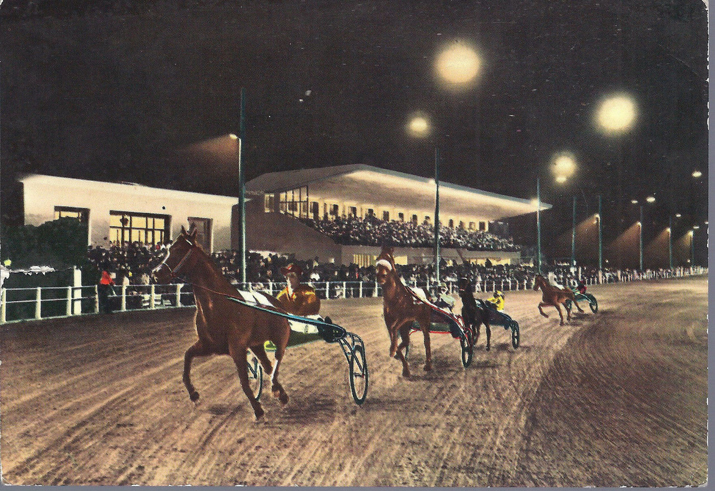 MONTECATINI TERME - IPPODROMO SESANA - NOTTURNO - V 1962 - F