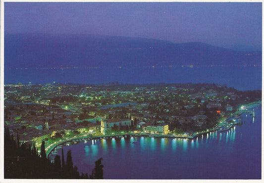 MADERNO - LAGO DI GARDA - PANORAMA DI NOTTE - V2003