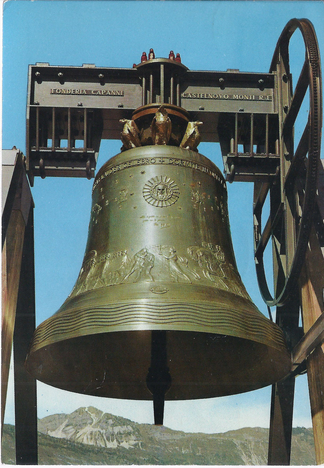 ROVERETO - COLLE DI MIRAVALLE - LA NUOVA CAMPANA DEI CADUTI