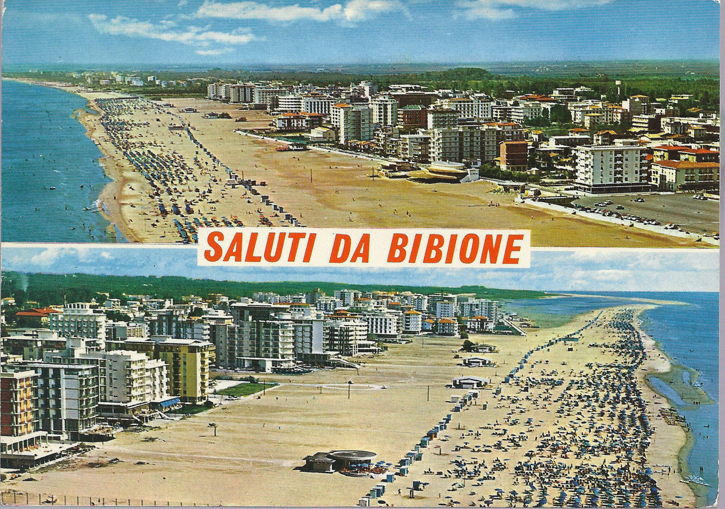 BIBIONE - SALUTI - LA SPIAGGIA - V1985
