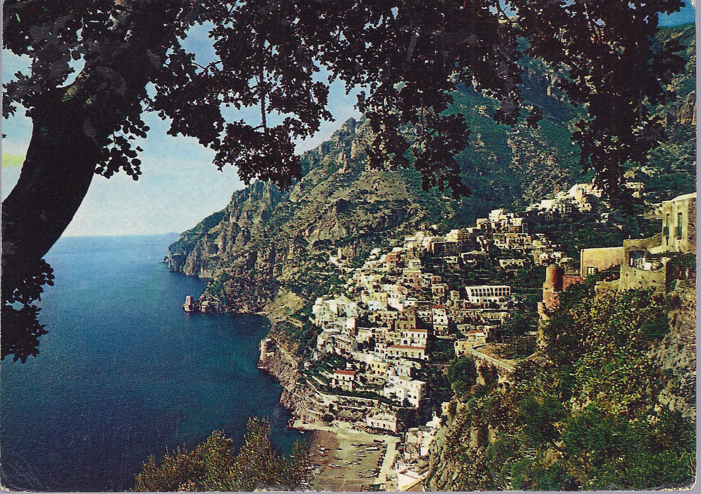 POSITANO - PANORAMA - V 1968 - FG