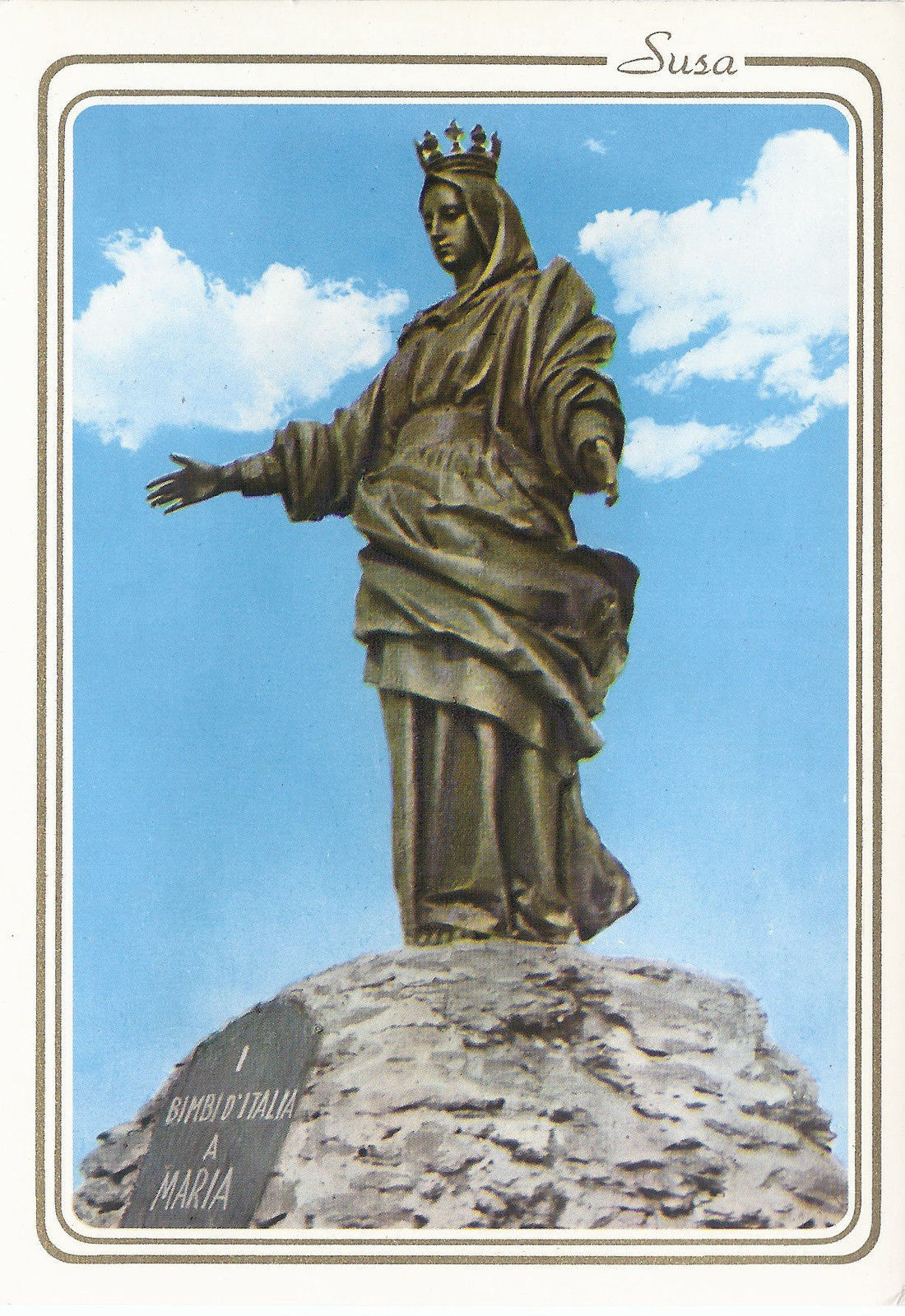 SUSA - LA MADONNA DI ROCCIAMELONE OFFERTA DAI BIMBI D'I