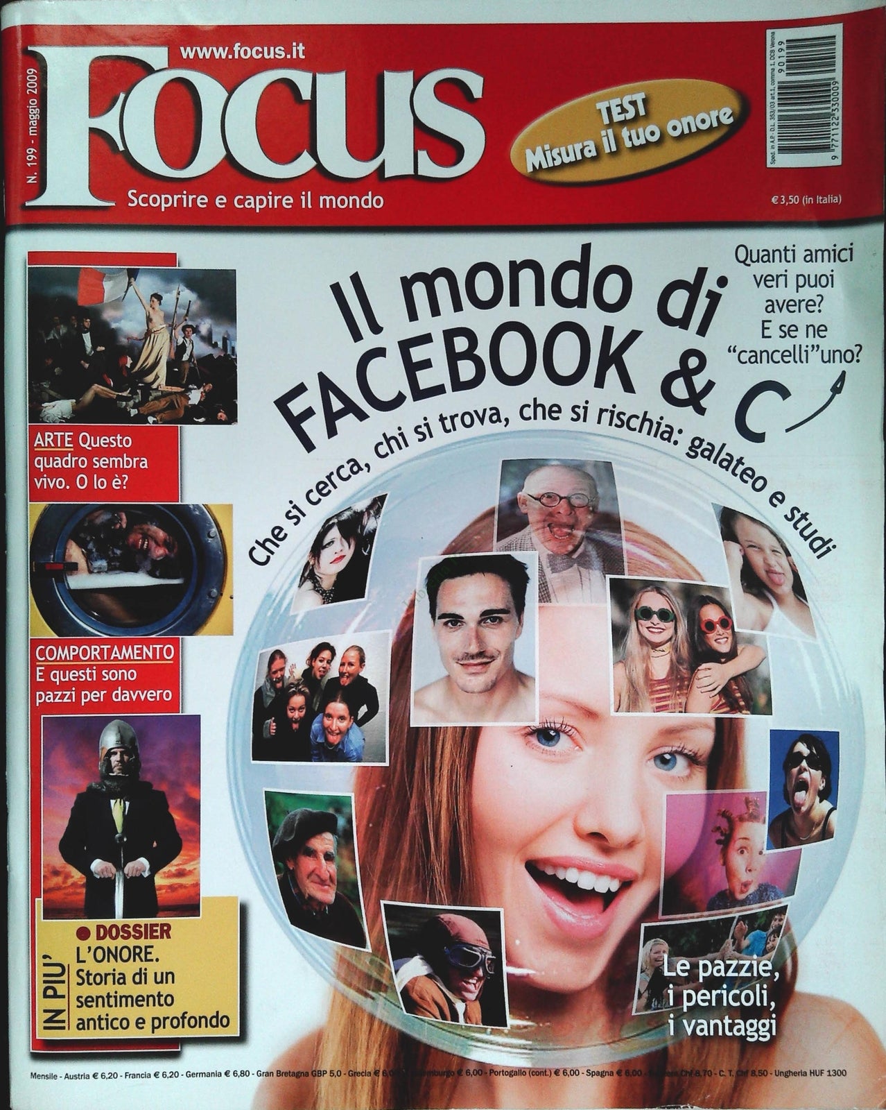 FOCUS N. 199 - MAGGIO 2009 - IL MONDO DI FACEBOOK E C.