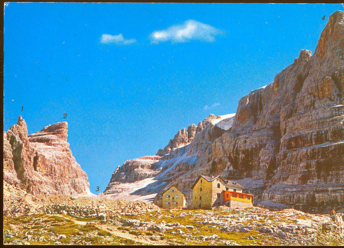 RIFUGIO TUCHET O TUCKETT - GRUPPO DI BRENTA - V1989