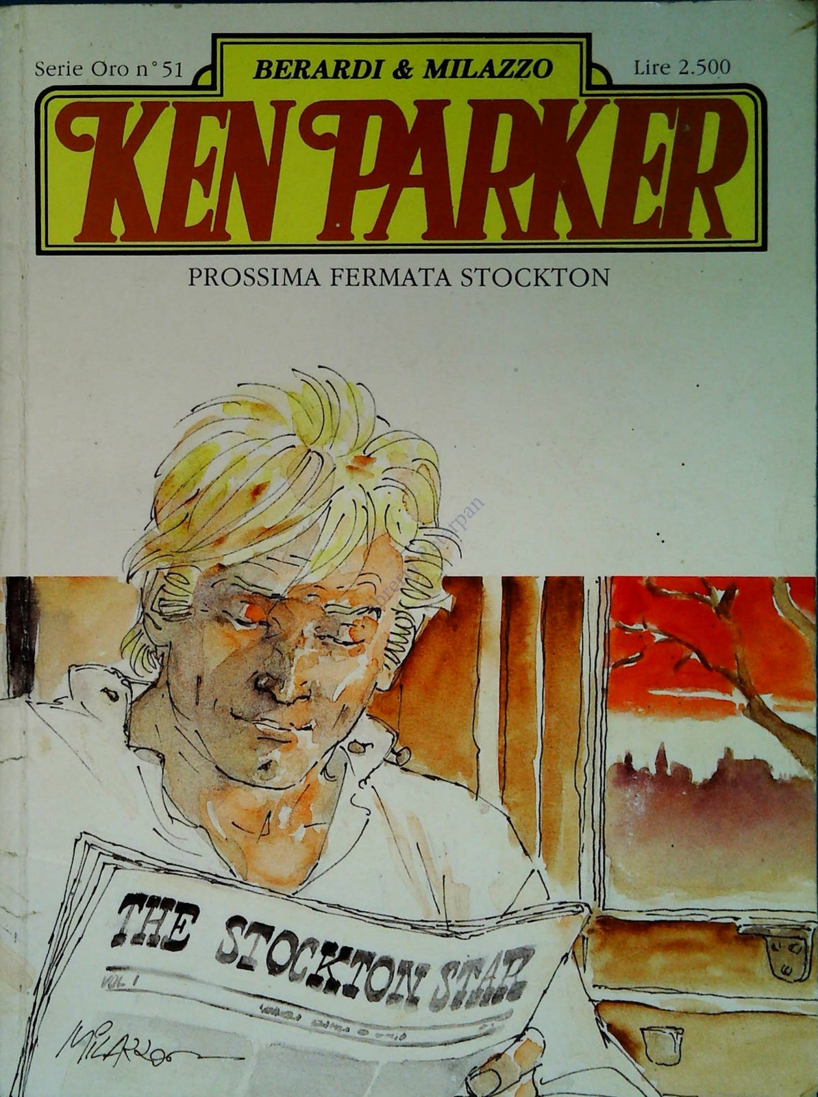 KEN PARKER - PROSSIMA FERMATA STOCKTON - SERIE ORO N. 51