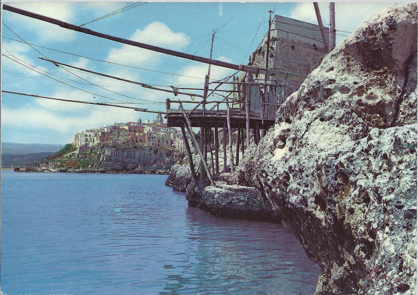 VIESTE - CITTA' VECCHIA DAL TRABUCCO - NV