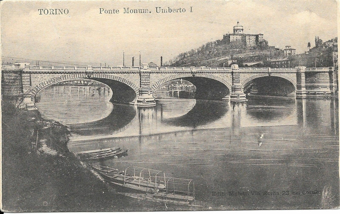 TORINO - PONTE UMBERTO I - NV - DORSO UNITO