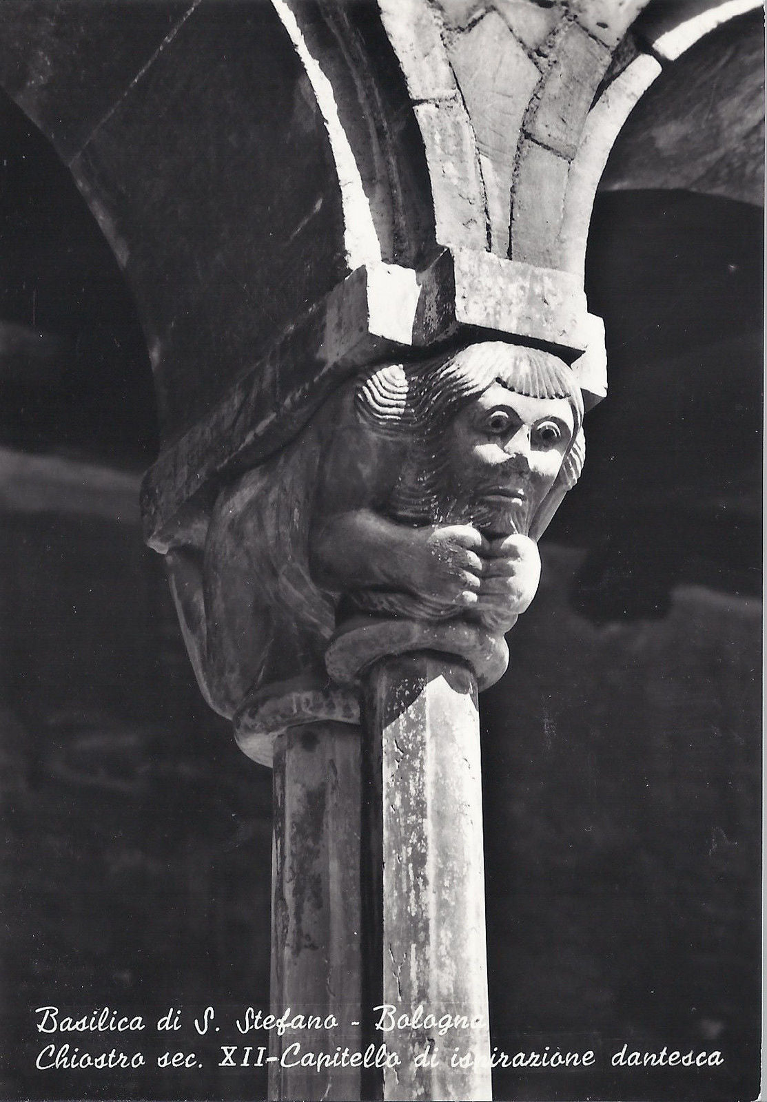 BOLOGNA - BASILICA DI S. STEFANO - CHIOSTRO - CAPITELLO DI I
