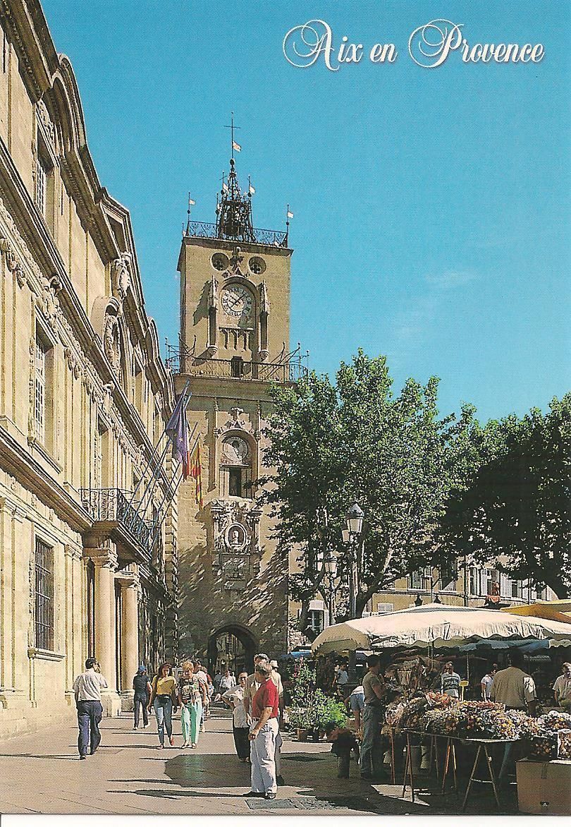 AIX-EN-PROVENCE - PLACE DE L'HOTEL DE LA VILLE - NV
