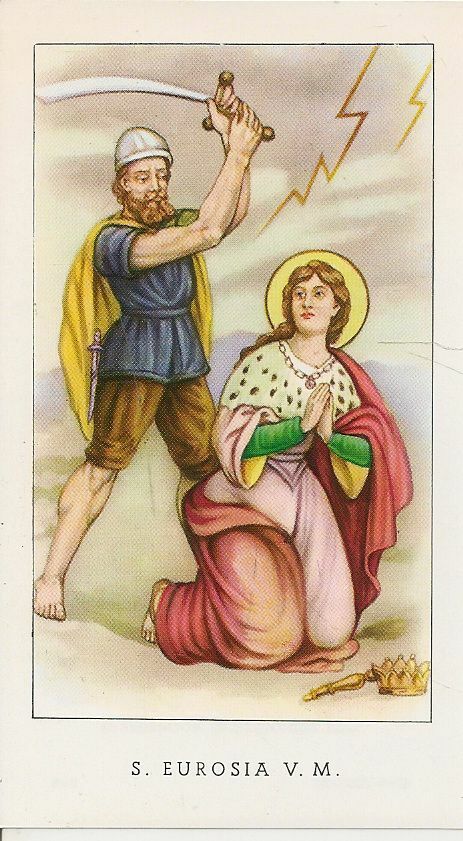 S. EUROSIA V.M. - HOLY CARD