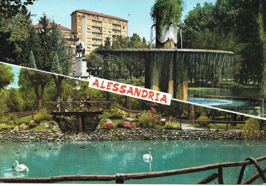 ALESSANDRIA - 2 VEDUTE - V1968