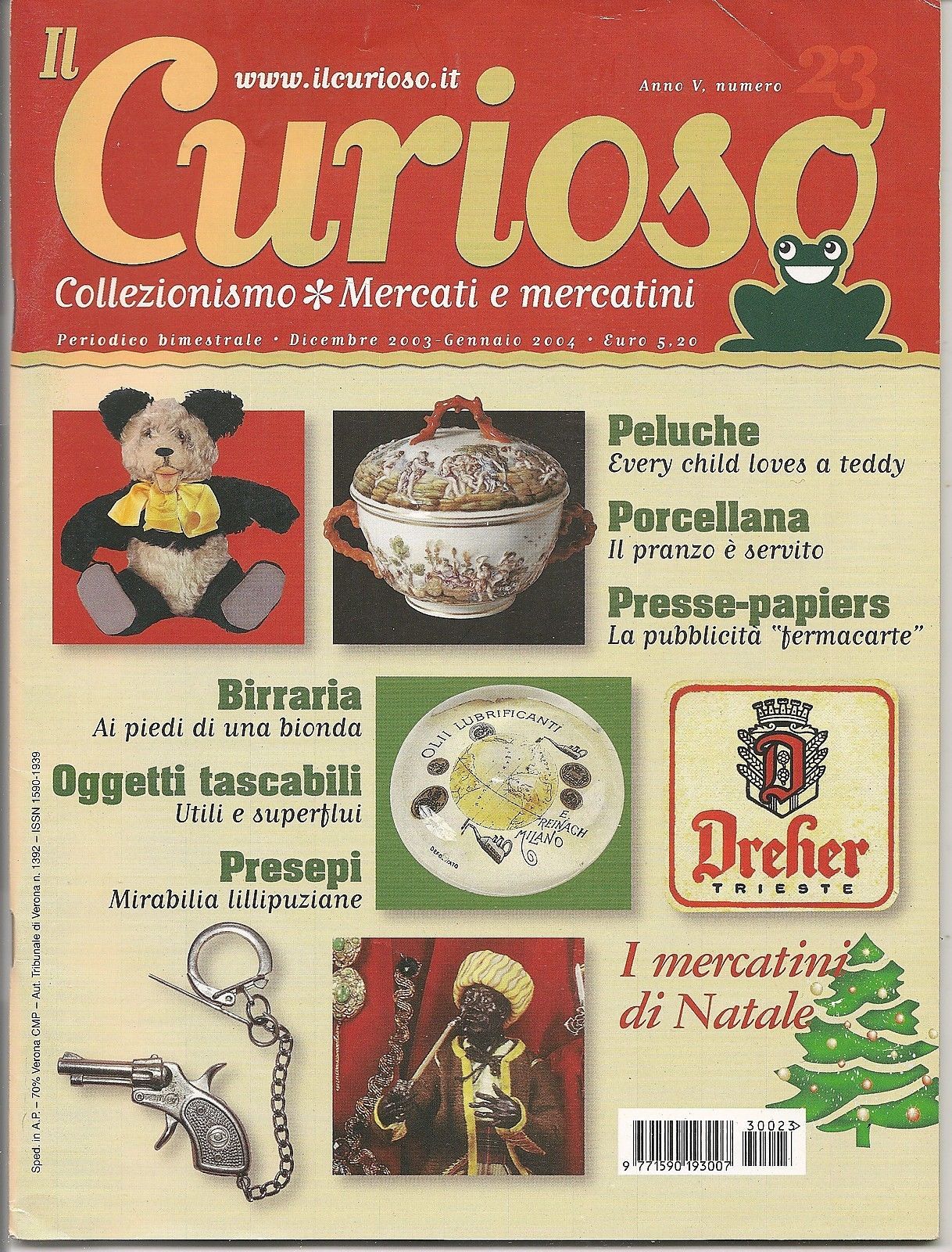 IL CURIOSO n 23 - dicembre 2003-gennaio 2004 - Collezionismo
